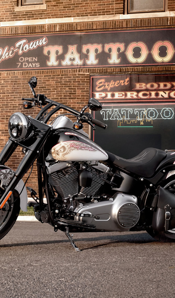 Новый мотоцикл Harley-Davidson Fat Boy