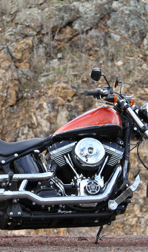 Новый мотоцикл Harley-Davidson Softail Blackline