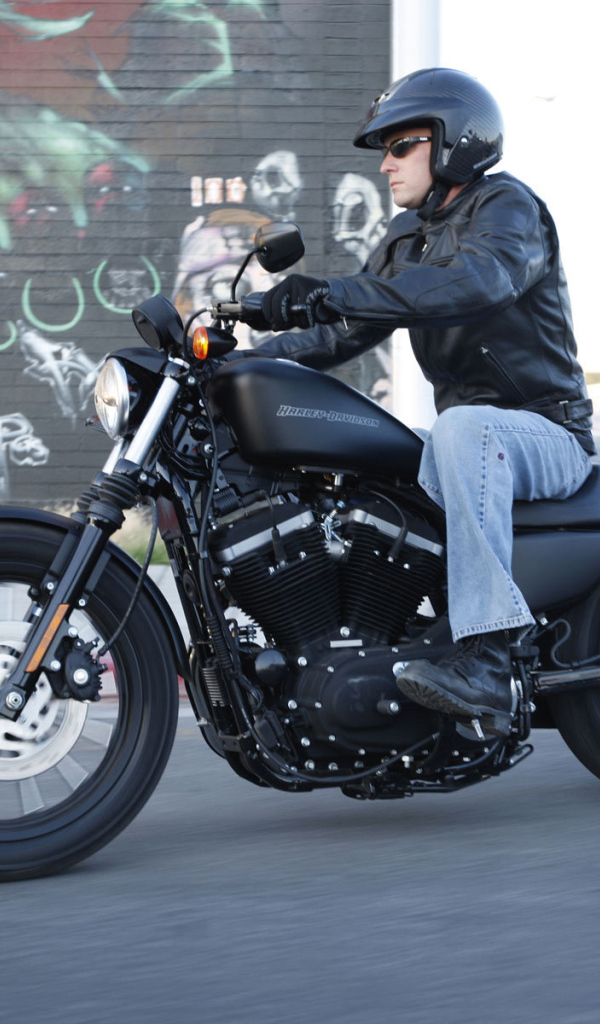 Новый надежный мотоцикл Harley-Davidson XL 883N Sportster Iron