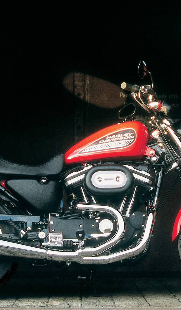 Популярный мотоцикл Harley-Davidson XL 883R Sportster Roadster