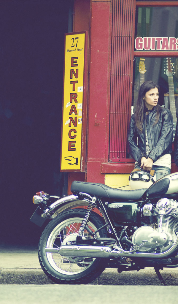 Надежный мотоцикл Kawasaki W 800