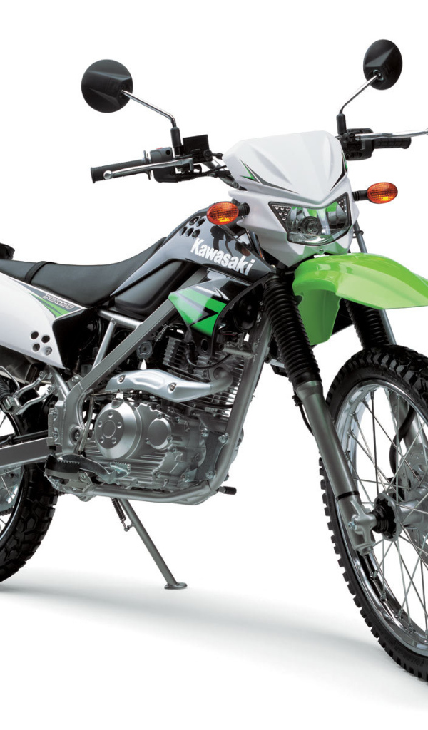 Быстрый мотоцикл Kawasaki KLX 125