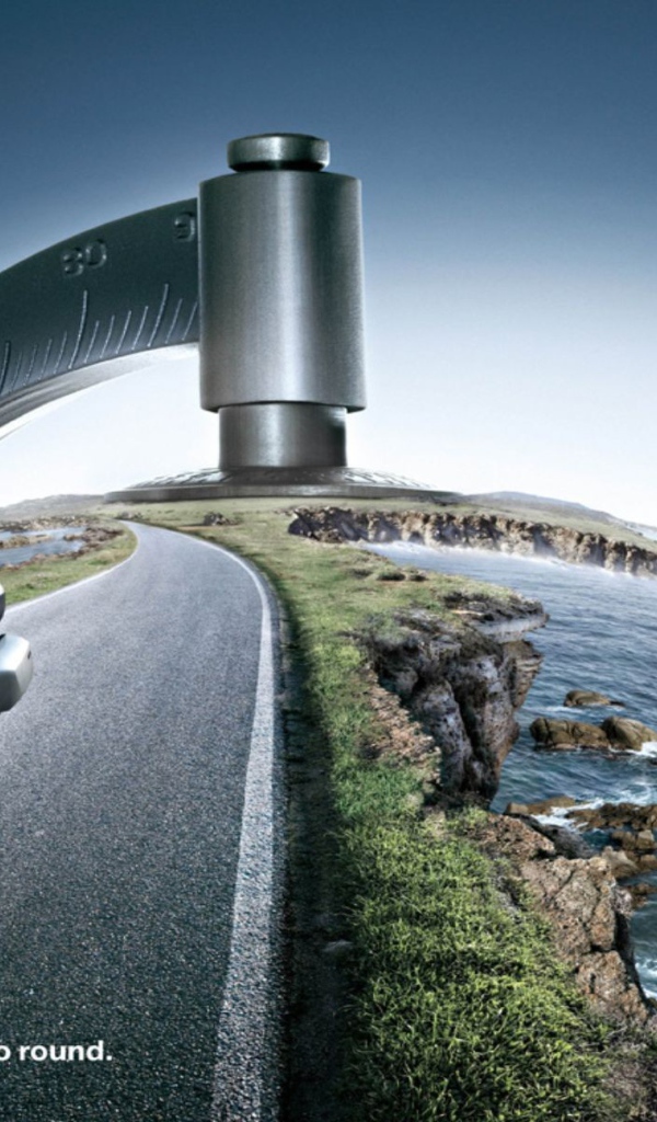 BMW на глобусе