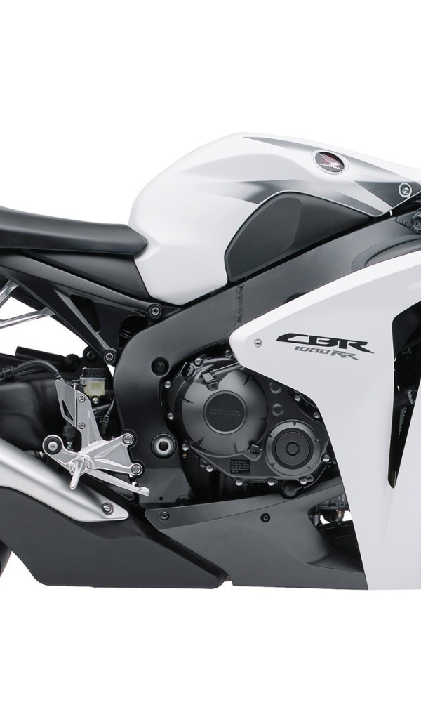 Белый Honda cbr 1000rr