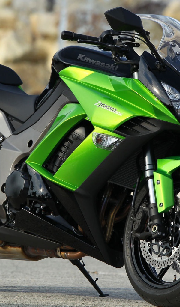 Зеленый Kawasaki z1000sx