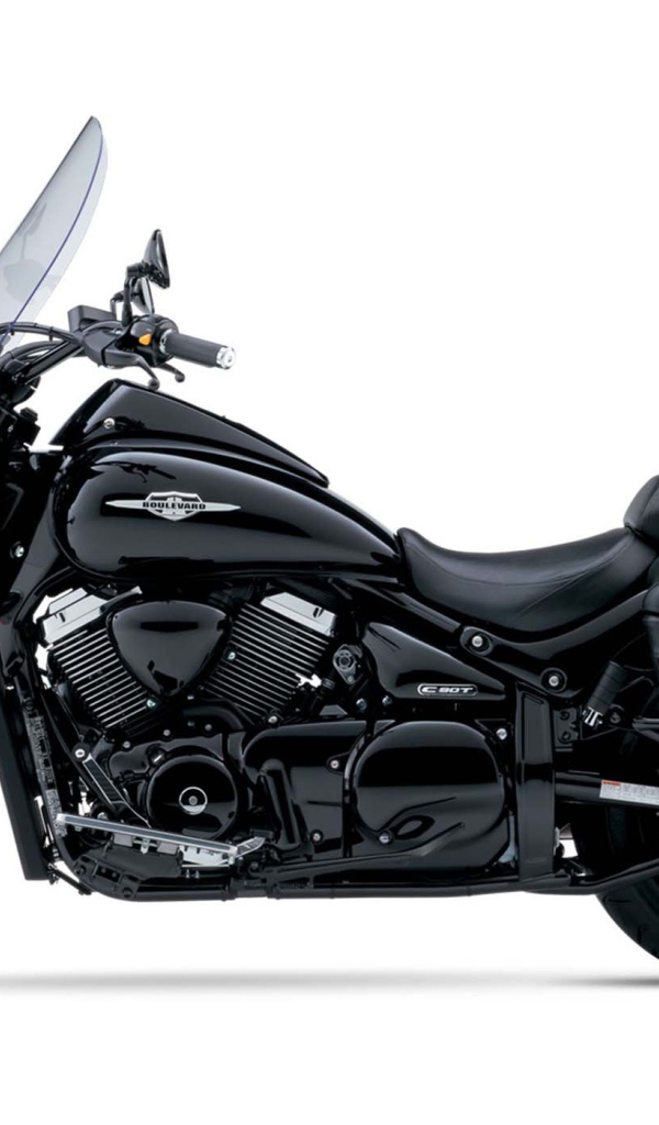 Красивый мотоцикл Suzuki Boulevard S 40