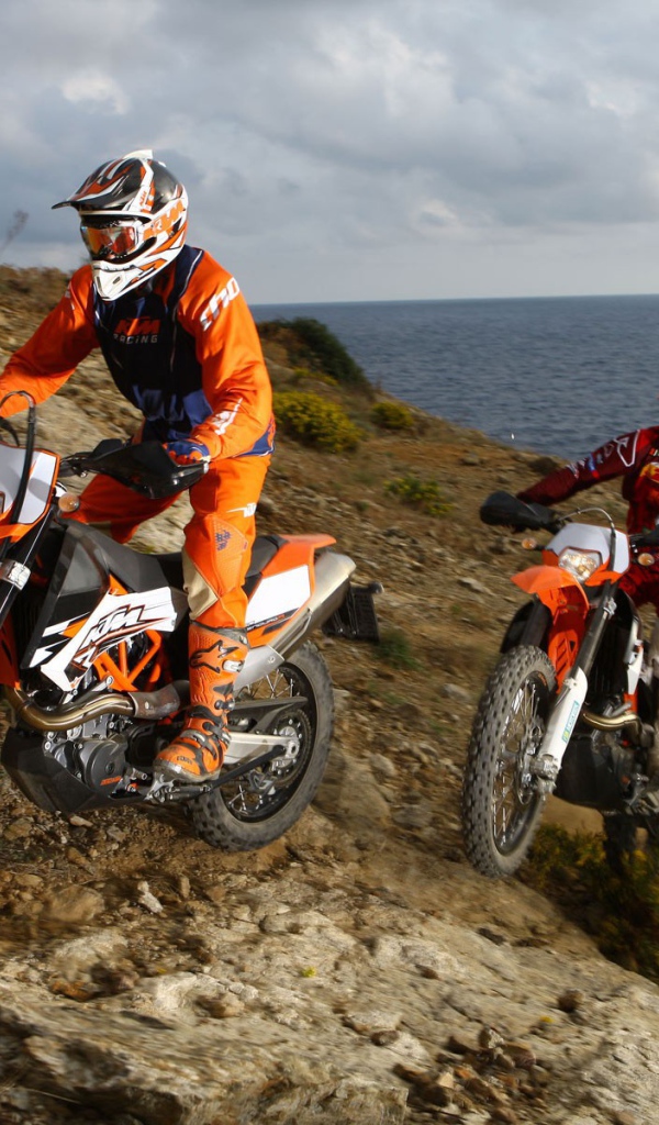 Мотокросс по горам