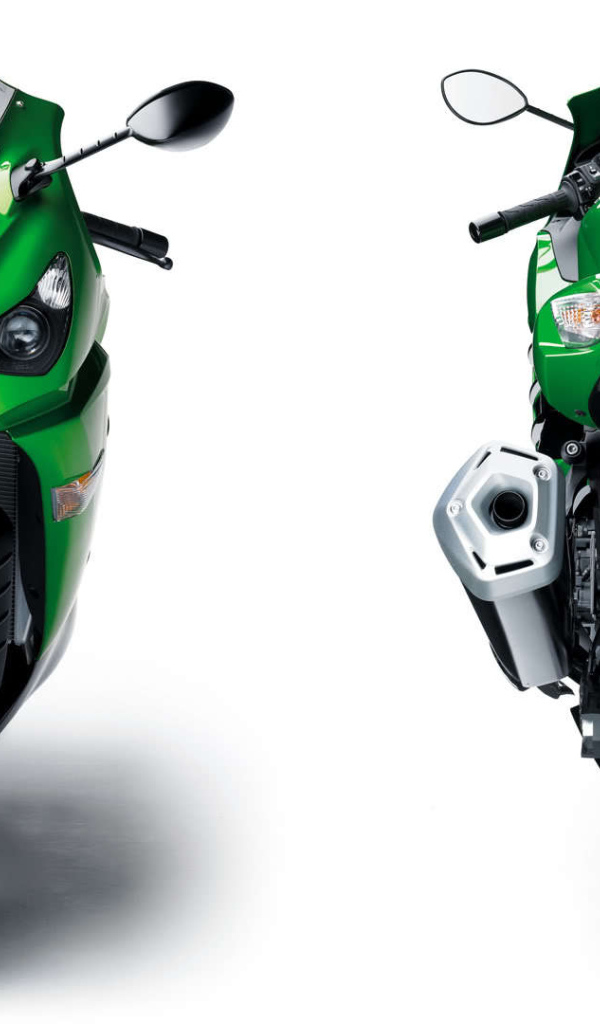Невероятно быстрый мотоцикл Kawasaki ZZR 1400