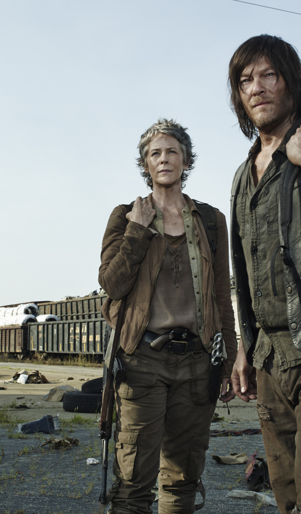 Керол и Дерил из Ходячих Мертвецов