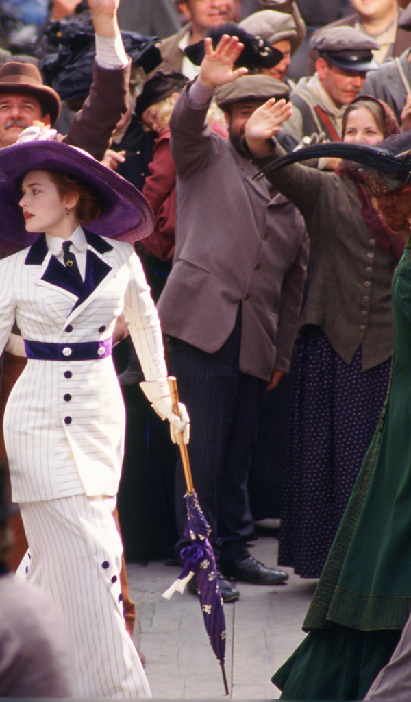 Посадка на корабль в фильме Титаник