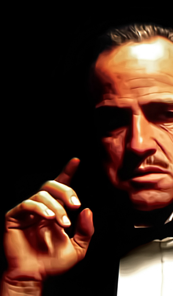 Марлон Брандо в фильме Крестный отец