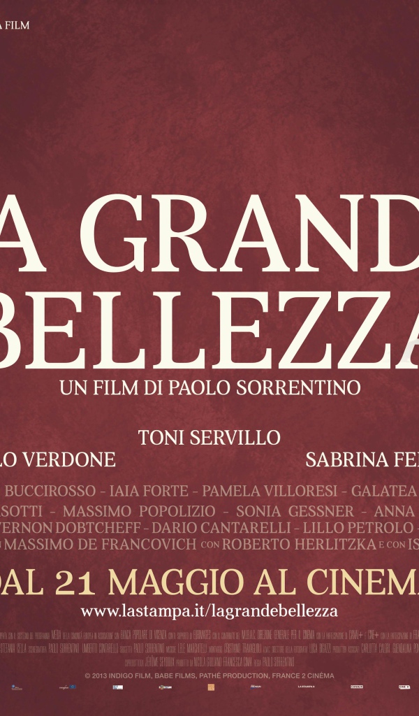 Премьера фильма Великая красота