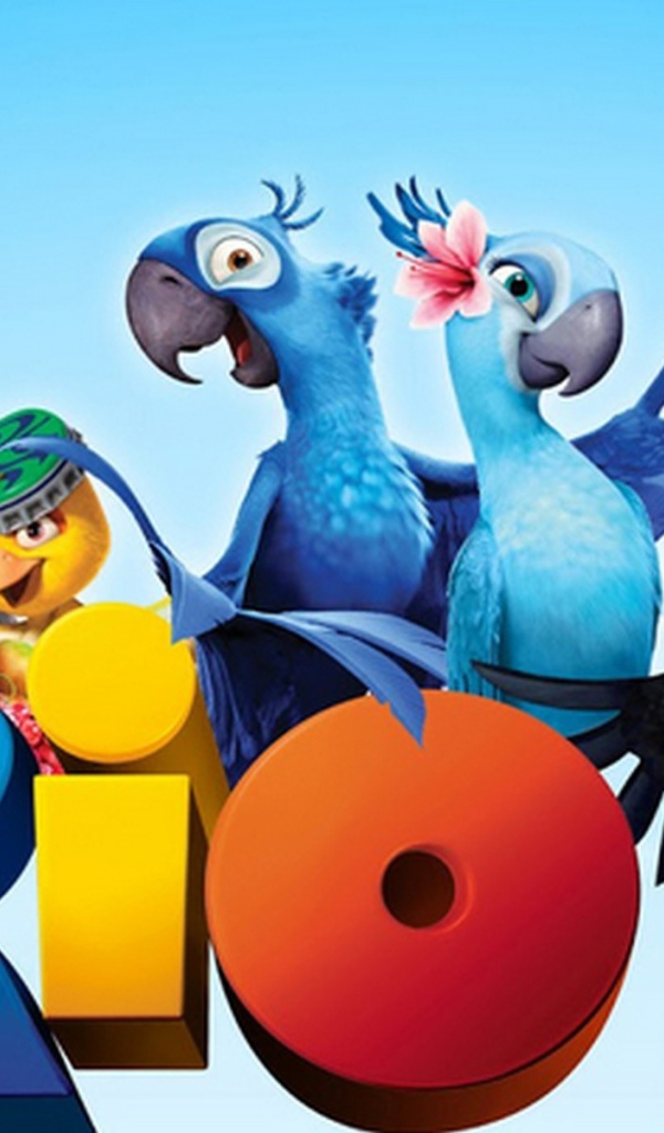 Рио 2 птицы на пляже