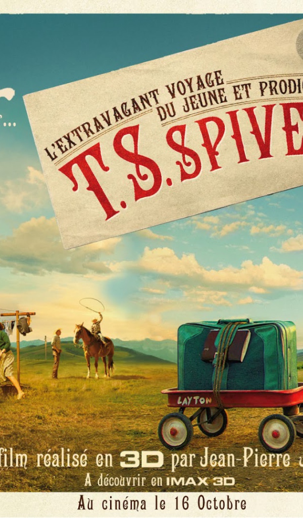 Постер фильма Невероятное путешествие мистера Спивета 2014