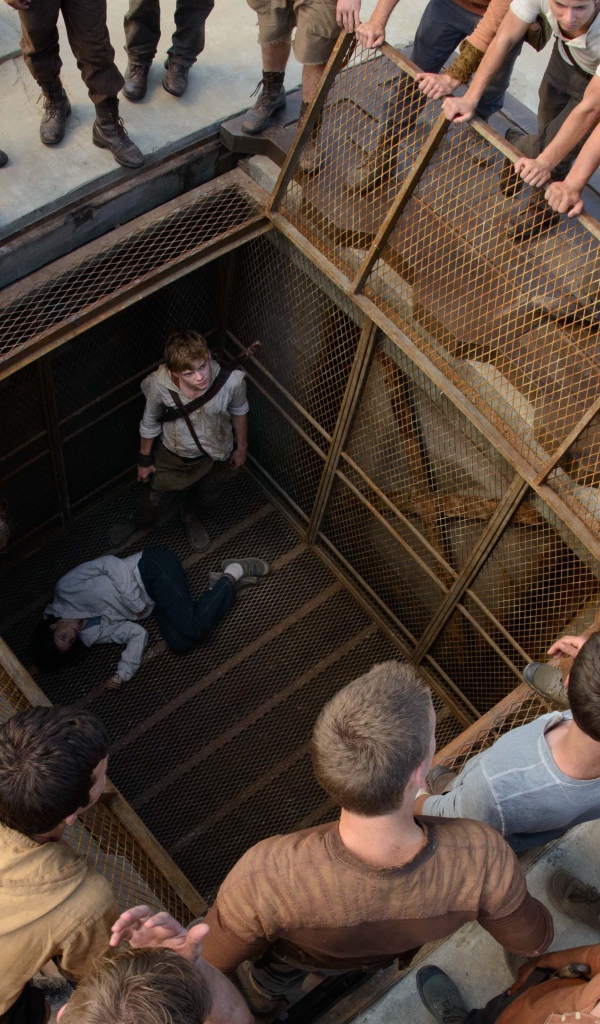 Бегущий по лабиринту  в яме