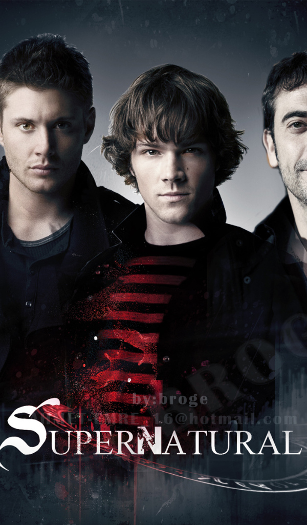 The Winchesters with his father from the TV series Supernatural