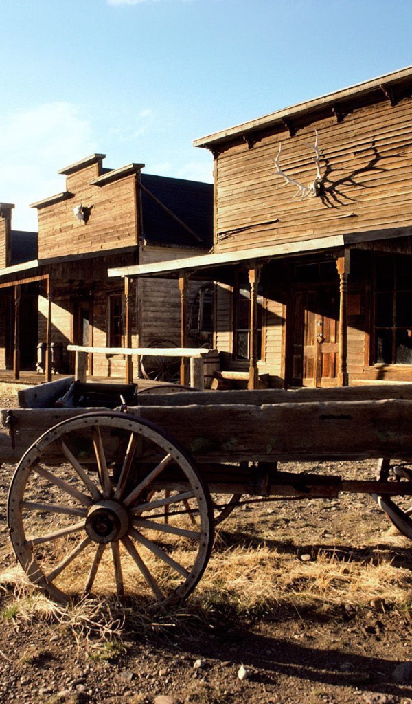 Деревня из вестерна