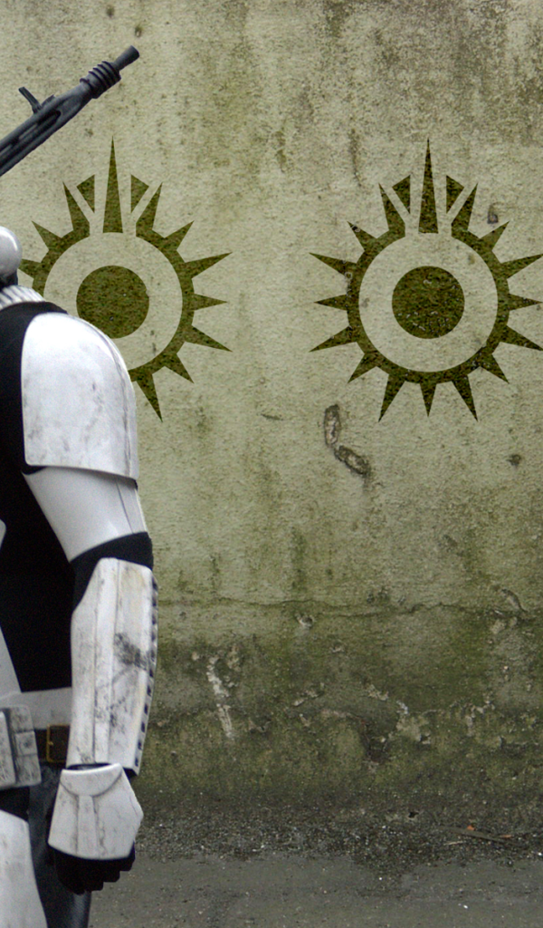 Воин робот из Звездных войн