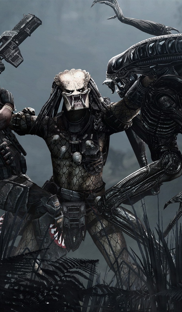 Битва чужого и хищника