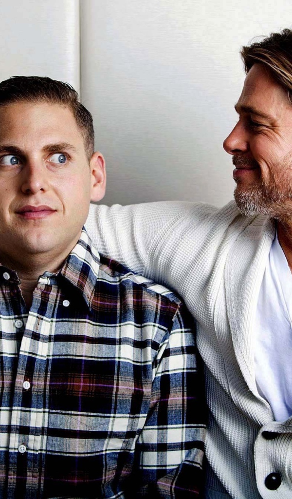 Актеры Бред Питт и Джона Хилл