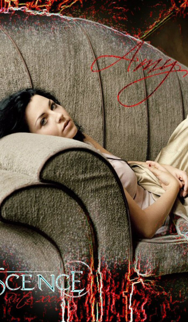 Красивые обои с Эми Ли из Evanescence