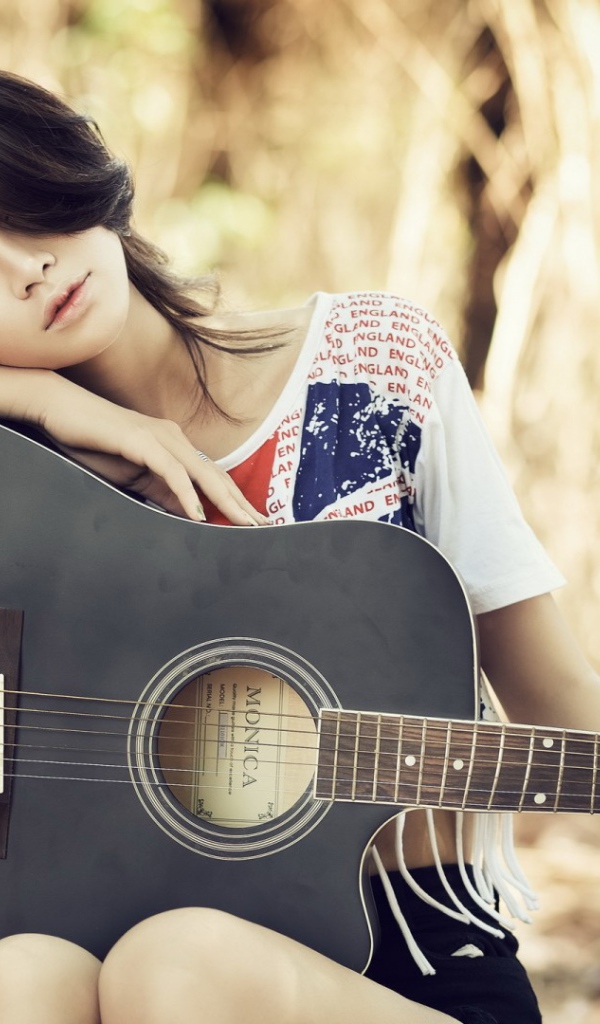 Девушка уснула