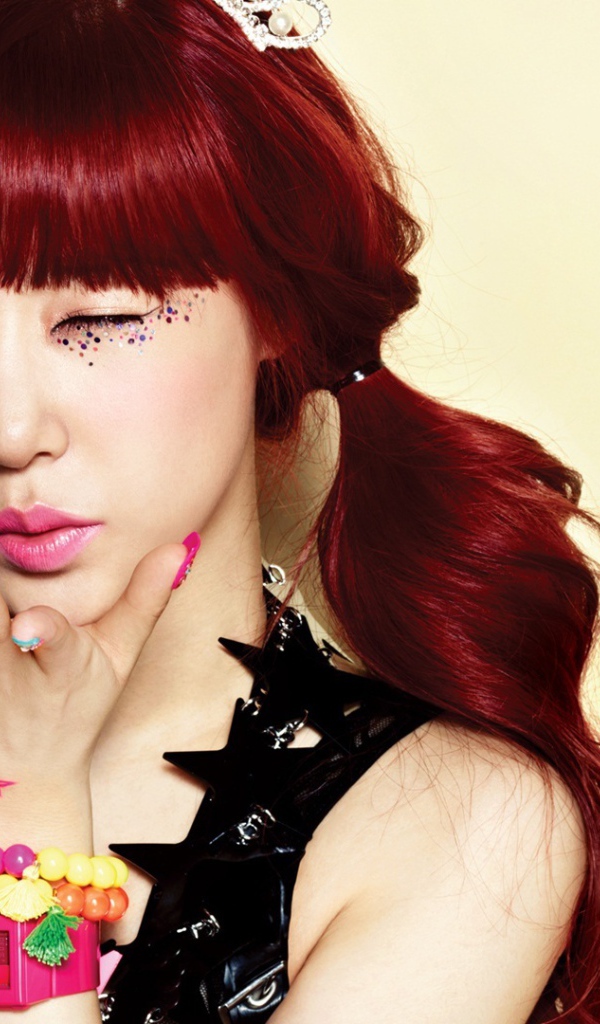 Южно корейская певица азиатка