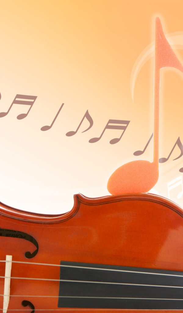 Скрипка и ноты