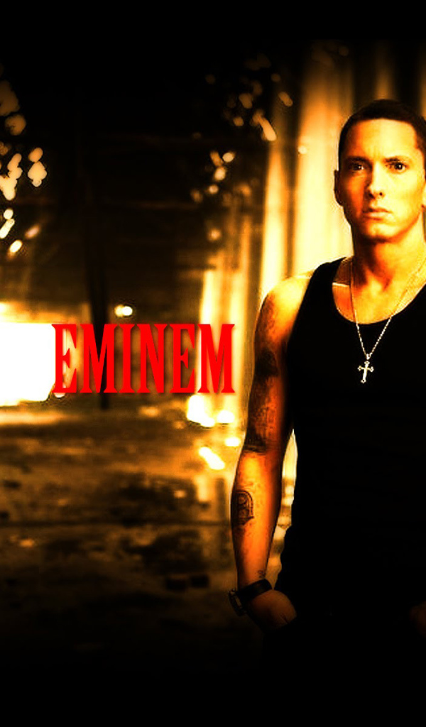 Young rapper Eminem