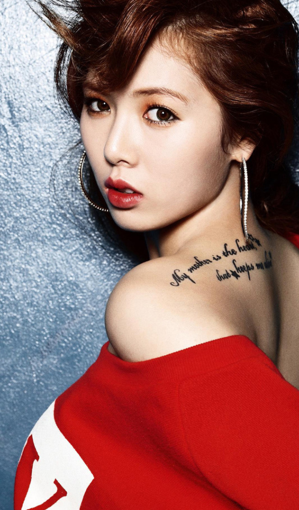 Певица из Южной кореи