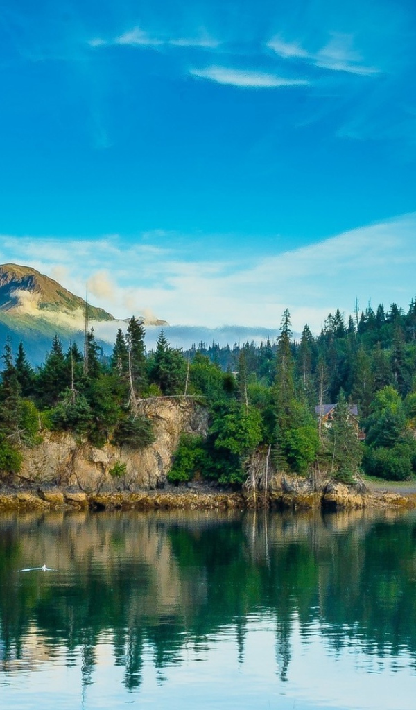 Деревня и пристань