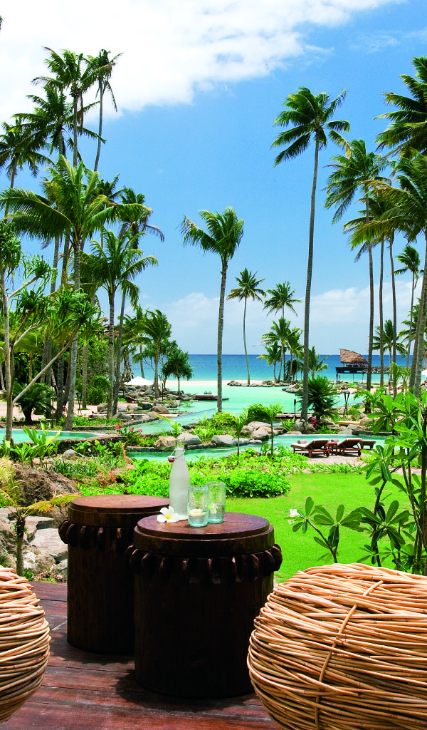 Экзотический отдых на пляже