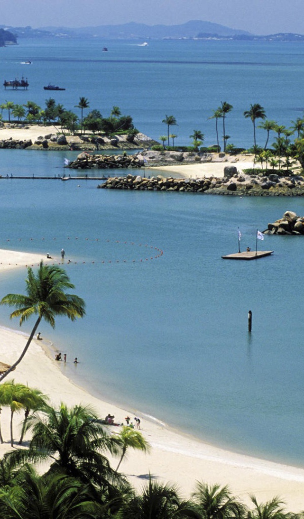 Пляж в Сингапуре