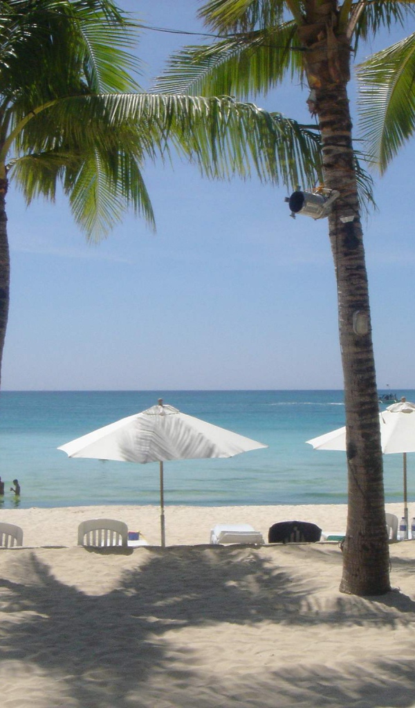 Белый пляж на Филиппинах