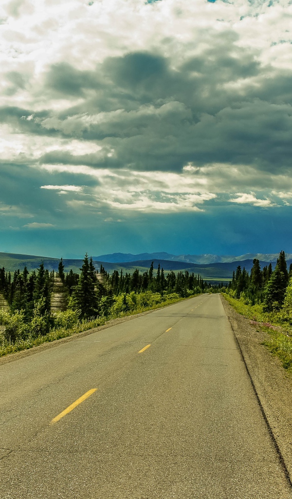 Облака над равниной