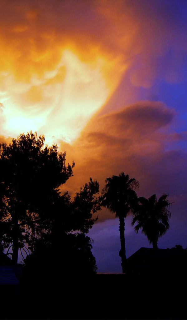 Светящиеся облака