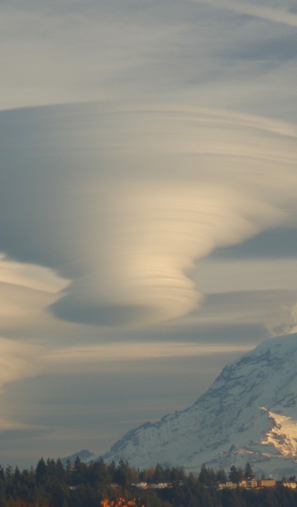 Оригинальные Облака над горами