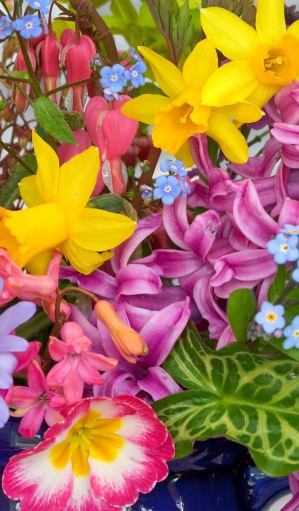 Цветы из весеннего сада