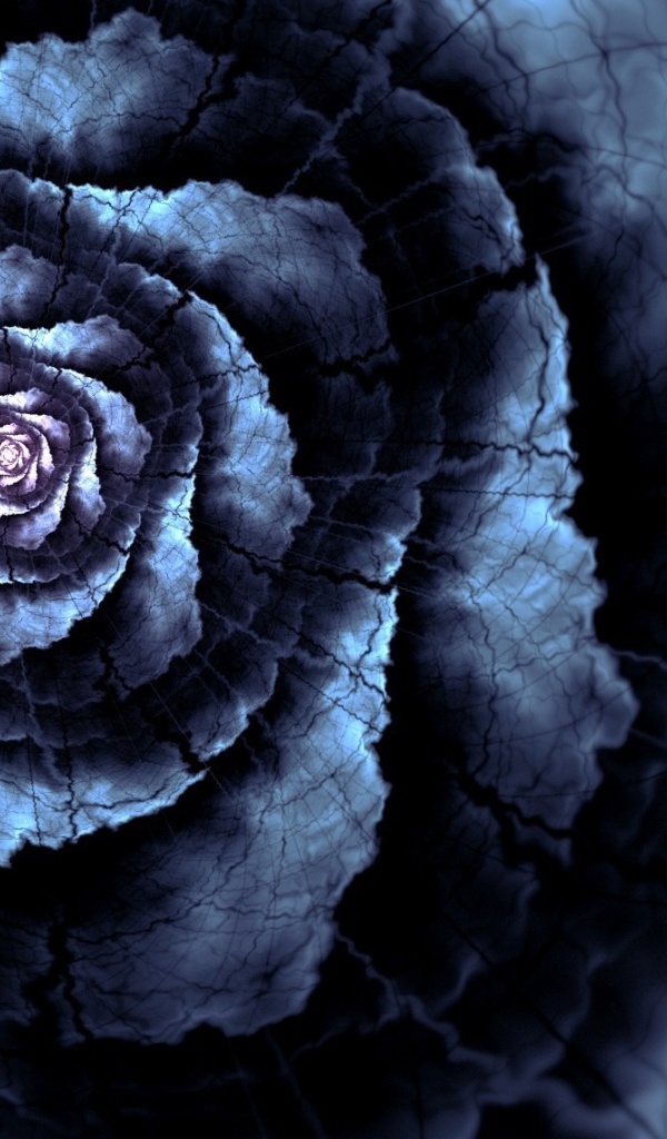 Абстрактный цветок роза