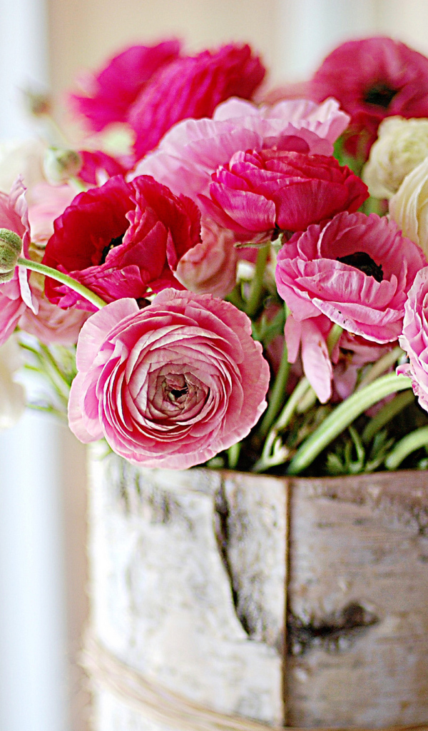 Букет в бересте