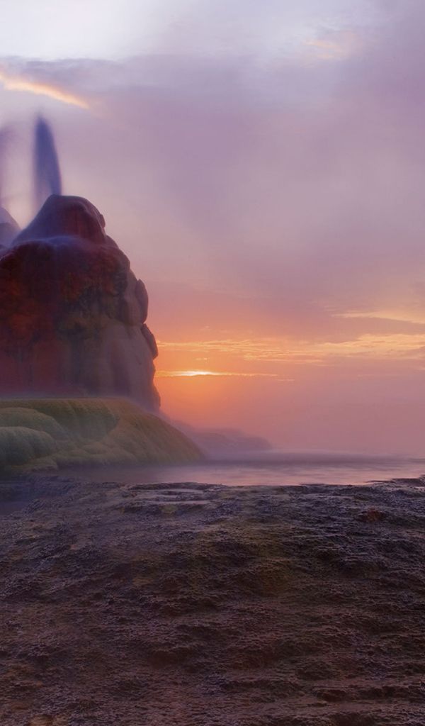 Гейзеры на горе