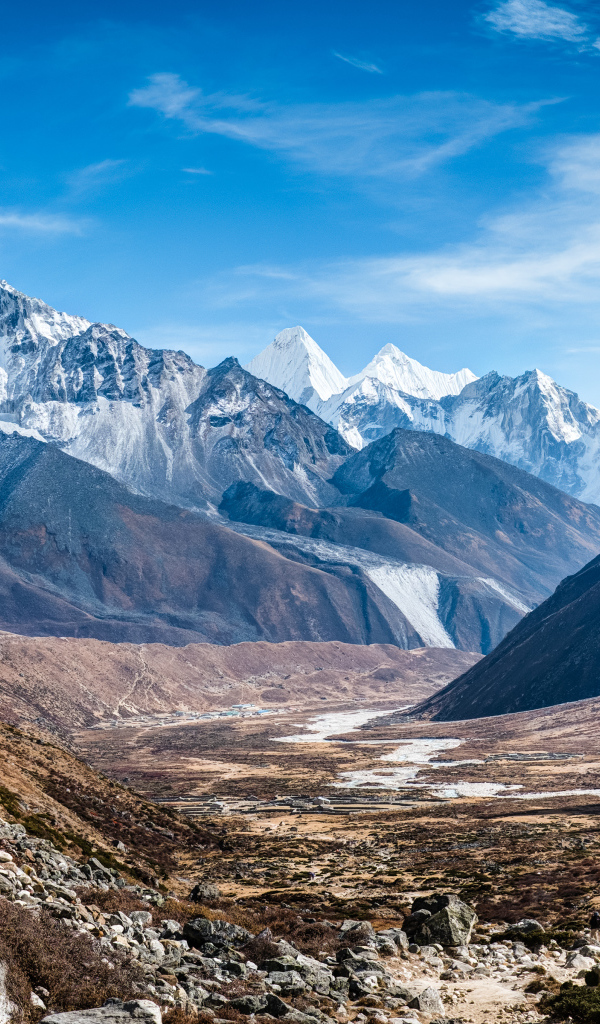 Гора Ама-Даблам в Гималаях