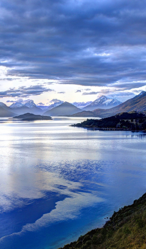 Пейзаж Новой Зелландии