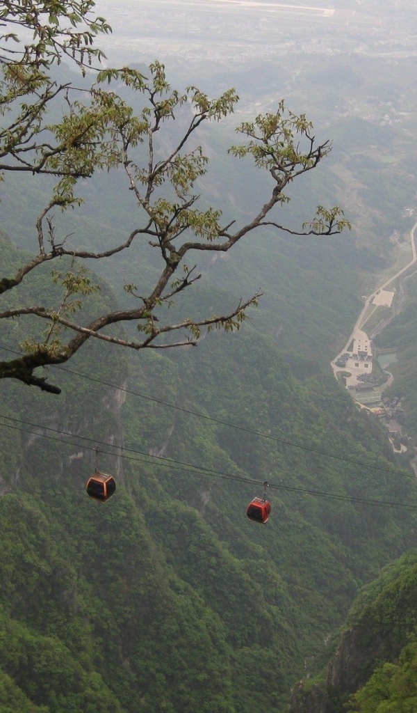 Панорама с горной вершины