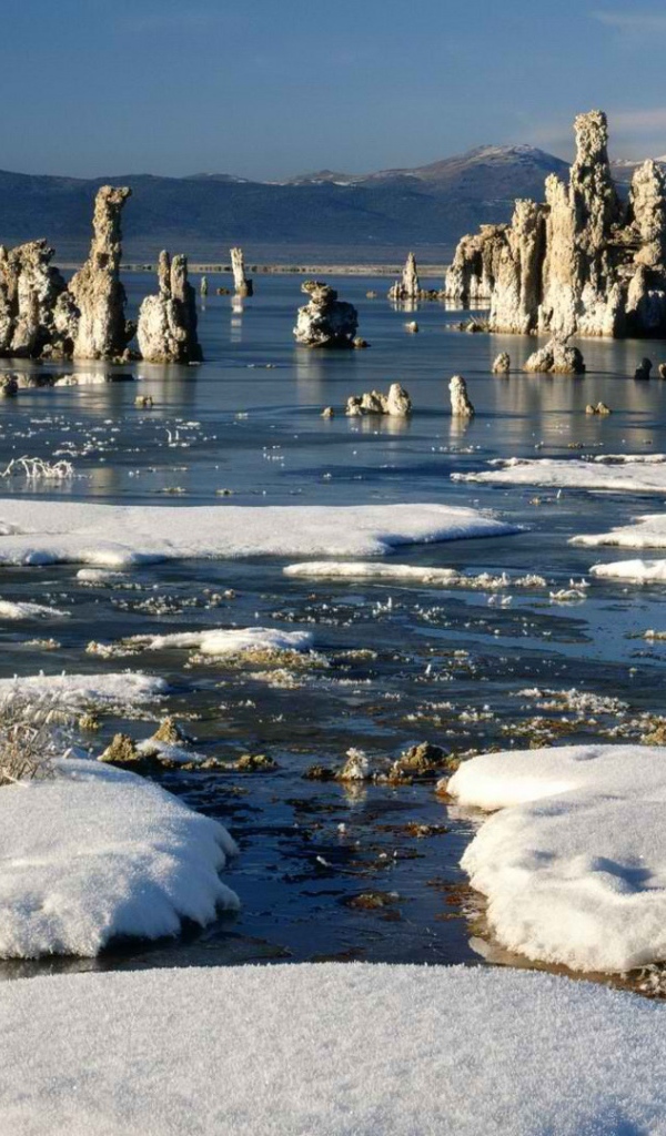 Зимний пейзаж Калифорнии