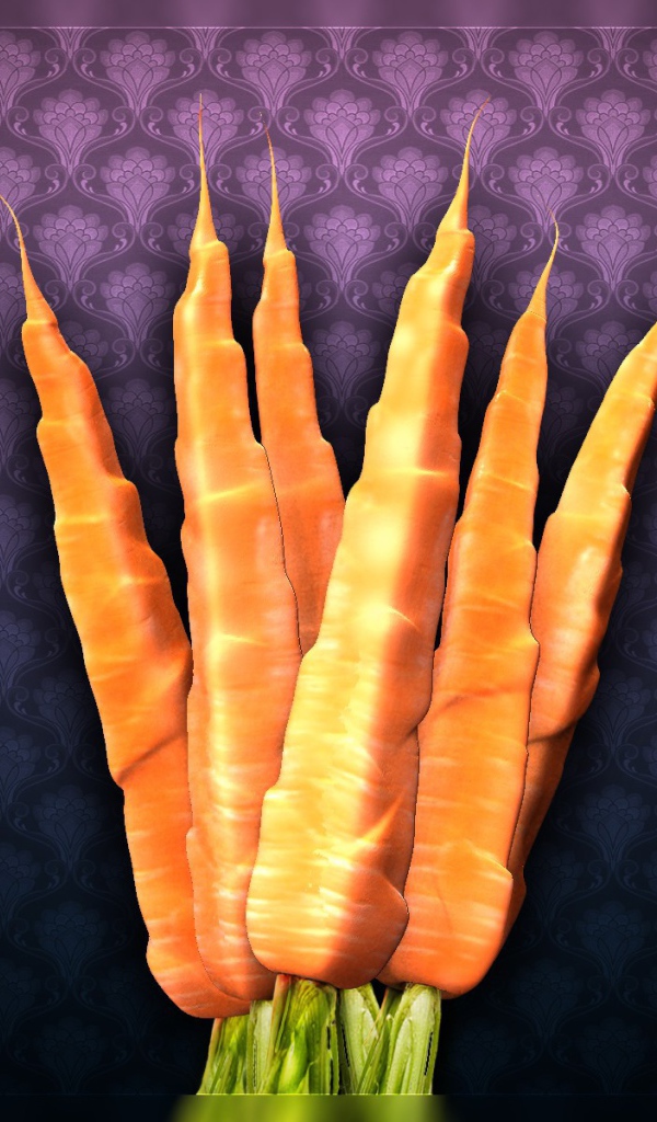 Букет из моркови