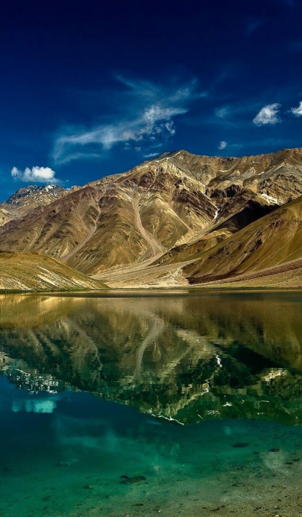 Красивое горное озеро