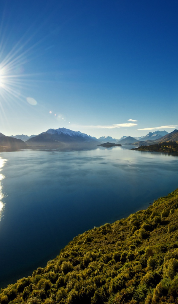 Пейзаж на озере