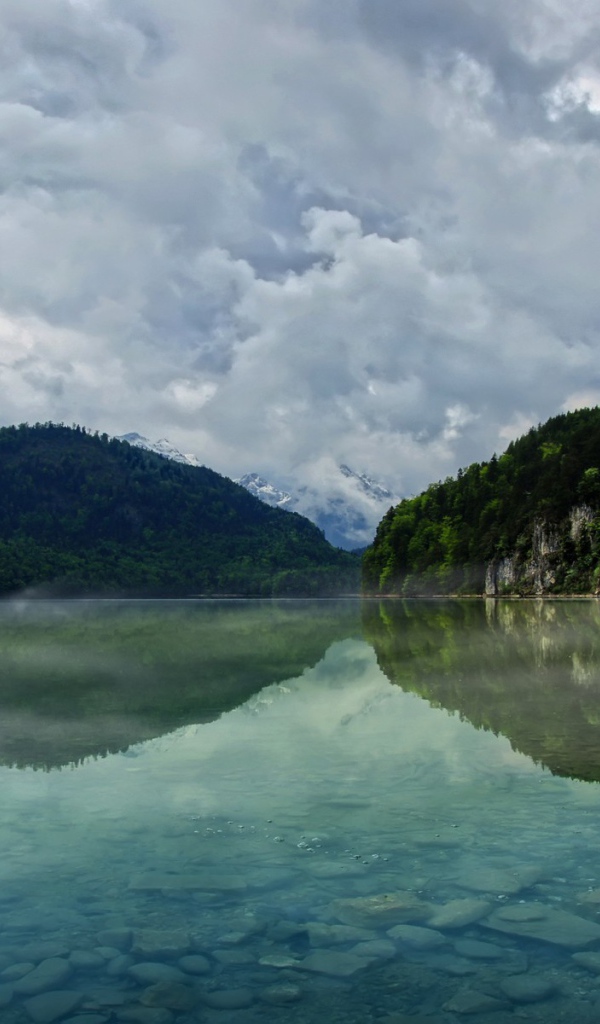 Туман над озером