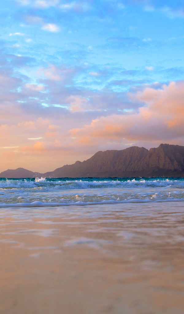 Море и чудесный рассвет